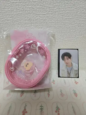 스키즈 5'CLOCK 팬미팅 클리어 파우치 퍼핌 승민