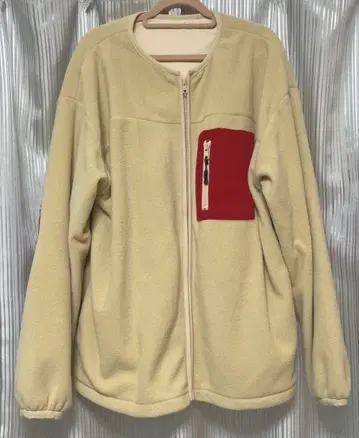 새상품급 Give Re-collection 배색 플리스 블루종 qvc