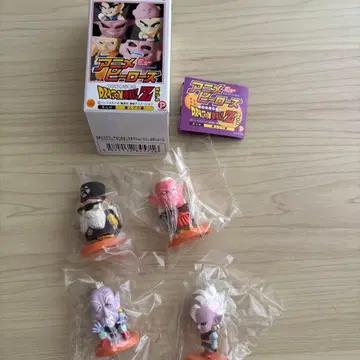 드래곤볼 애니메이션 히어로즈 마인 부우 편 4종 세트