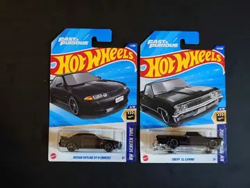 핫휠 와일드 스피드 스카이라인 엘카미노 2대 세트