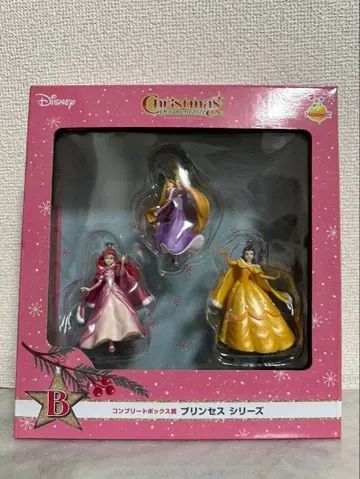Disney 크리스마스 오너먼트 2022 프린세스 피규어 3체 세트