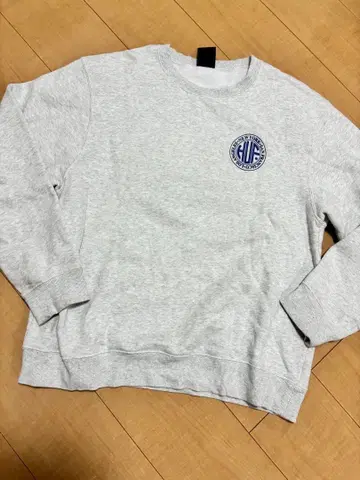 HUF 그레이 맨투맨 M 사이즈