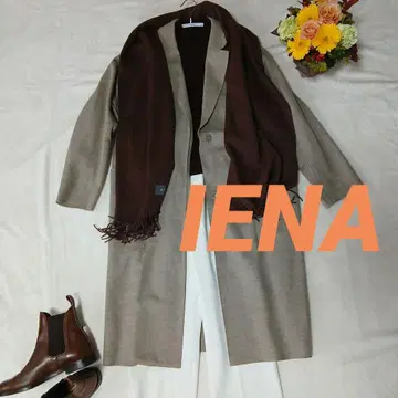 IENA 이에나 1장 베이지 롱 코트 36