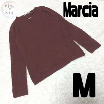 Marcia 마르시아 캐시미어 100% 니트 스웨터 크루넥 M