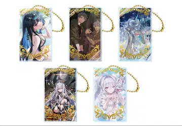 FGO 개념 예복 키링 5종 컴플리트 세트 로손 콜라보