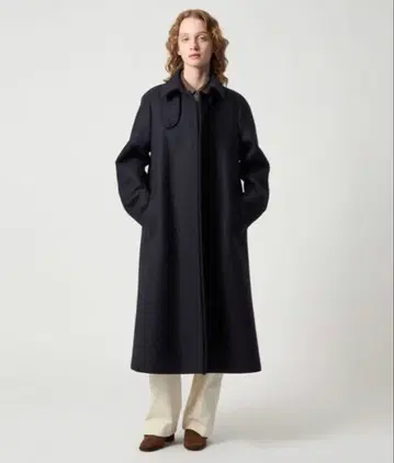 steven alan 울 비버 텐트 코트 롱 코트