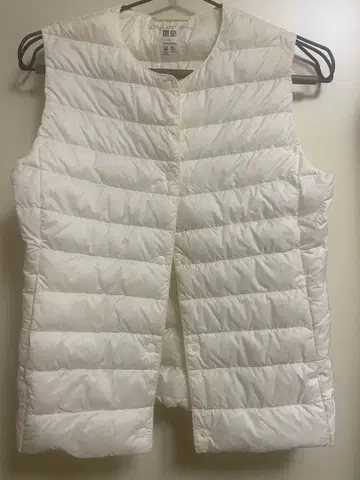 유니클로 울트라 라이트 다운 다운 베스트 S 화이트