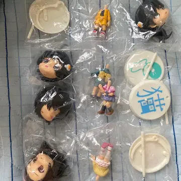 애니메이션 캐릭터 피규어 부품 세트