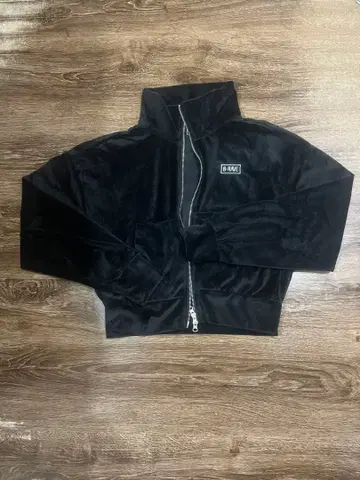 HANA B-RAVE 로고 벨로아 트랙 자켓