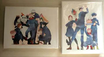 주술회전 벌스데이 FO 캔버스 아트 고죠 사토루 이타도리 유우지