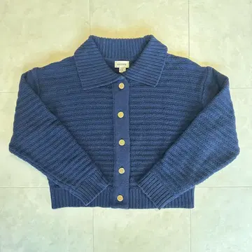 sienne 네이비 버튼 가디건