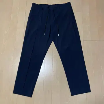 LARDINI 네이비 스트레치 트라우저