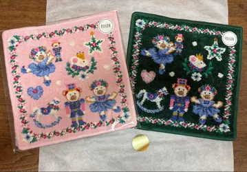 페일러 리베 & 릴리아 너트크래커 손수건 (WEB 한정판) 2장 세트