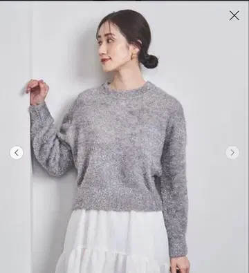 글리터 크루 니트