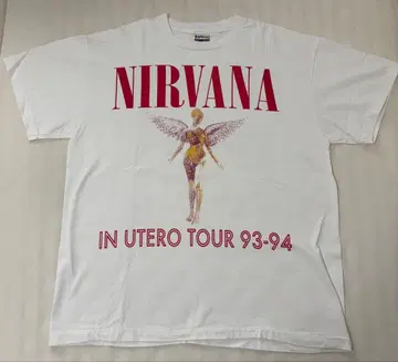 닐바나 NIRVANA 구제 의류 T셔츠