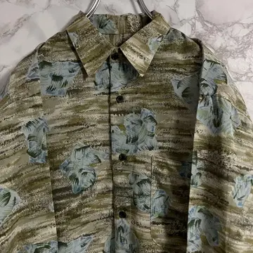 [ 디자인 셔츠 ] moellerise 폴리셔츠 M 그린