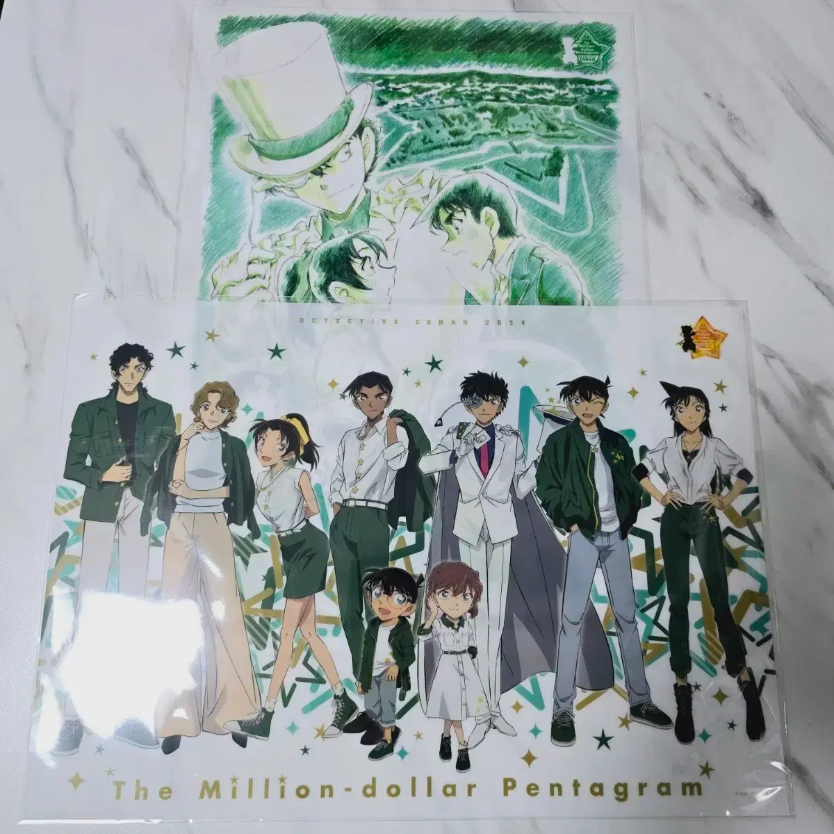 명탐정 코난 100만달러의 펜타그램 / 일본 클리어 포스터 (2장 세트) | 브랜드 중고거래 플랫폼, 번개장터