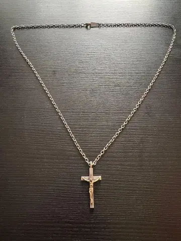 jam home made 목걸이 로사리오 k5 silver