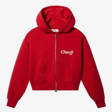 [ Girls Don't Cry x Cherry ] 크롭 집업