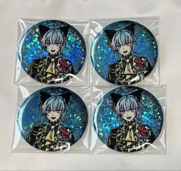 악마 집사와 검은 고양이 아쿠네코 난자타운 난자 캔뱃지 플루레