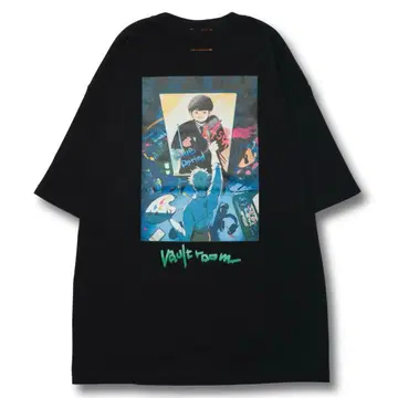 VR x BLUE PERIOD x k4sen TEE / BLACK XL