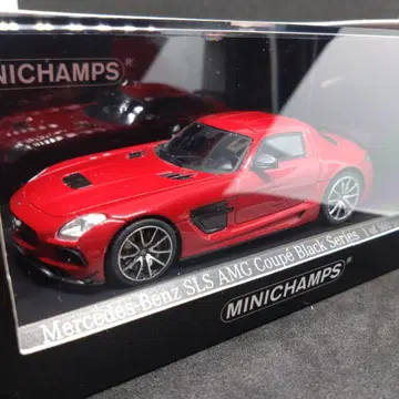 미니 챔피언스 1/43 메르세데스 벤츠 SLS AMG 블랙 시리즈
