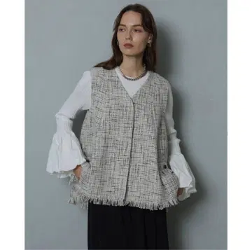 CADUNE 소매 벌룬 니트