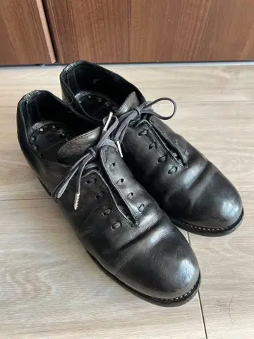 GUIDI PL10L 사이즈 41 더비 슈즈 구이디 가죽 슈즈