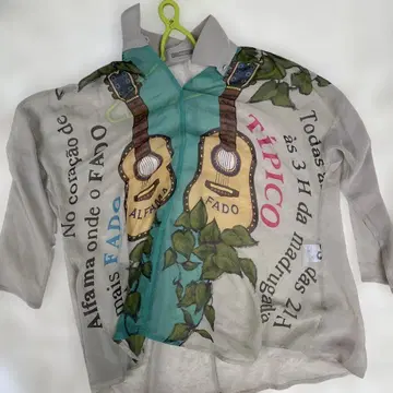 일본제 기타 고유명사 디자인 알로하 셔츠 5S