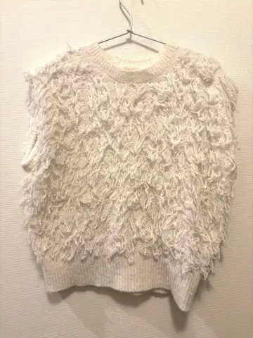 IENA 루프 편직 니트 베스트