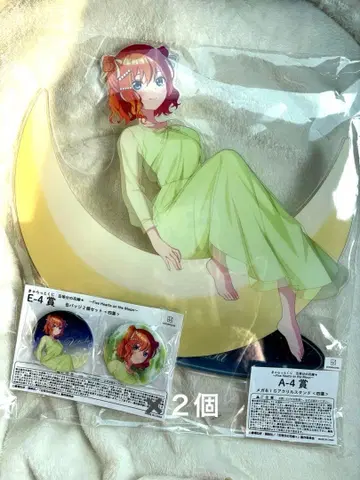 5등분의 신부 캐랏토 복권 메가 BIG 아크릴 스탠드 네잎