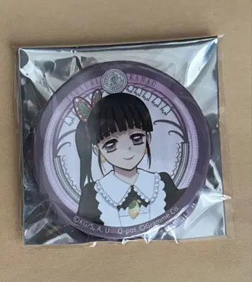 귀멸의 칼날 캔뱃지 츠유리 카나오