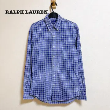 랄프 로렌 슬림핏 체크 셔츠 버튼다운 S 사이즈