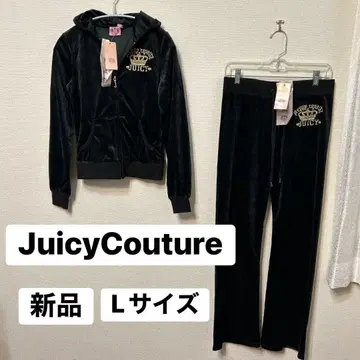 새상품 미사용 택 포함 JUICY COUTURE 셋업 벨로아 블랙