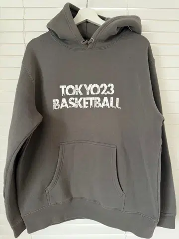 TOKYO23 BASKETBALL 그레이 후드티