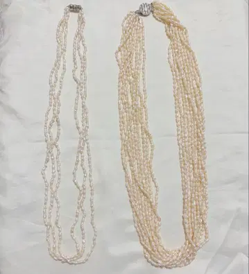 목걸이 세트 담수 진주 펄 관혼상제 결혼식 진주 고급