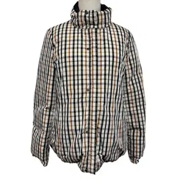 DAKS 하우스 체크 리버서블 다운 자켓 클리닝 완료