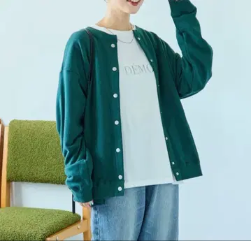 Champion x FREAK'S STORE/별주 스냅 가디건