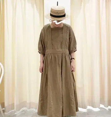 TSUHARU * 모티브 자수 원피스