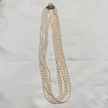 담수 진주 펄 관혼상제 결혼식 진주 고급 목걸이 액세서리