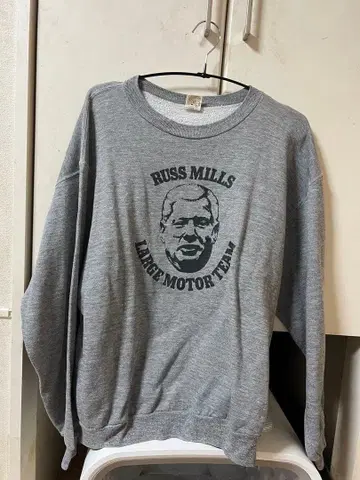 1970s 러셀 금 택 빈티지 맨투맨 russell