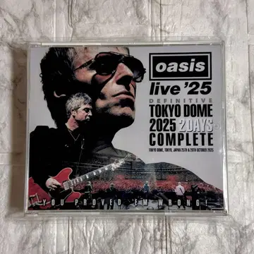 Oasis live'25 Definitive Tokyo dome 2025