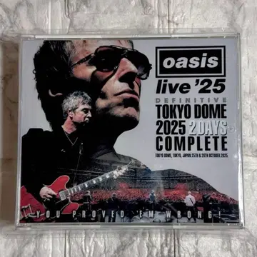 Oasis live'25 Definitive Tokyo dome 2025