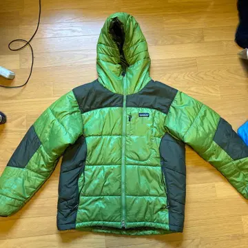 y2k patagonia 후드 부착 다운 자켓 178cm 착용