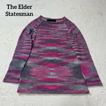 The Elder Statesman 니트 스웨터 캐시미어 100% M