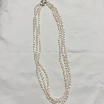 담수 진주 펄 관혼상제 결혼식 진주 고급 목걸이 액세서리