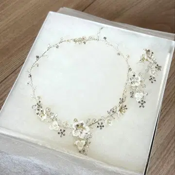 ANNAN WEDDING 목걸이 귀걸이 세트