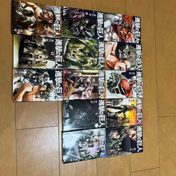 진격의 거인 1~10, 12, 13, 19권