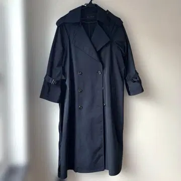 어반 리서치 블랙 트렌치코트