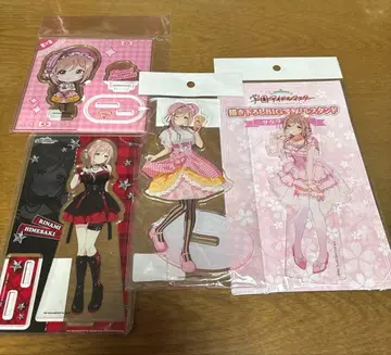 익명 배송 학마스 히메자키 리나미 아크릴 스탠드 4개 세트